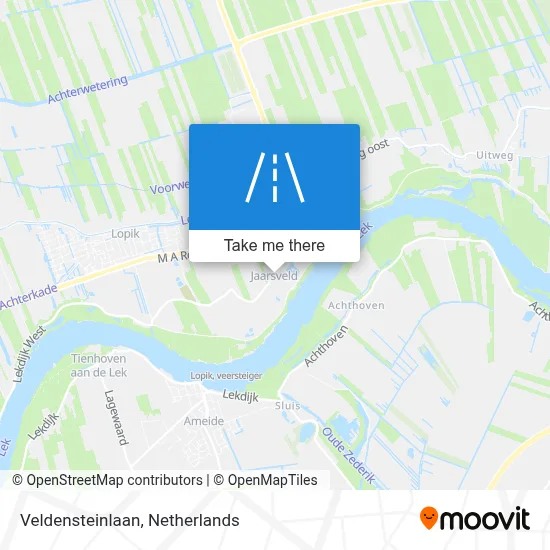 Veldensteinlaan map