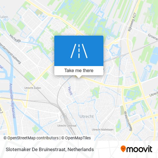 Slotemaker De Bruïnestraat map