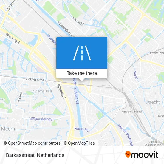 Barkasstraat map