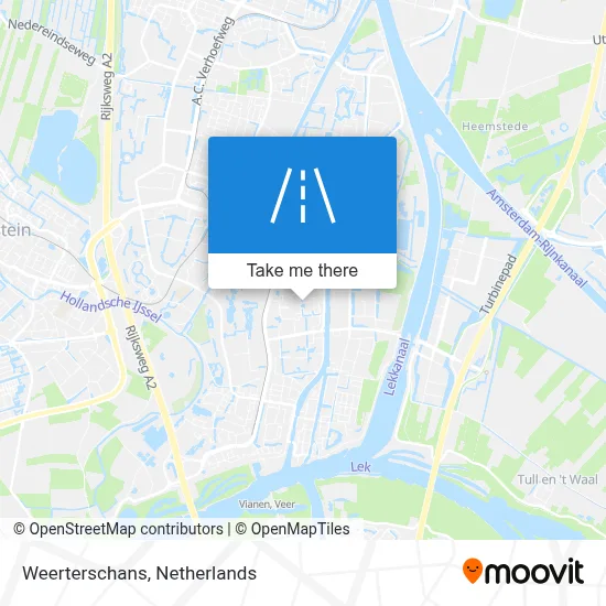 Weerterschans map