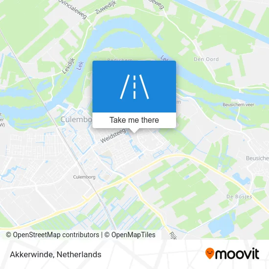 Akkerwinde map