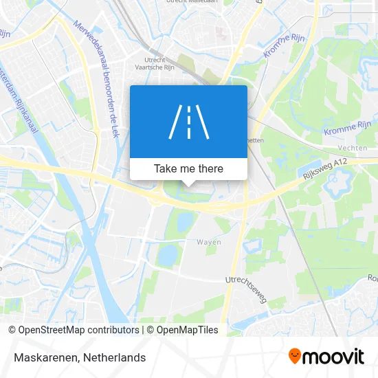 Maskarenen map