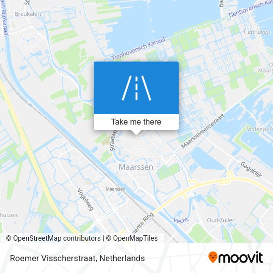 Roemer Visscherstraat map