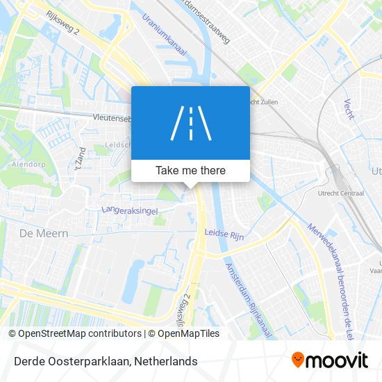 Derde Oosterparklaan map