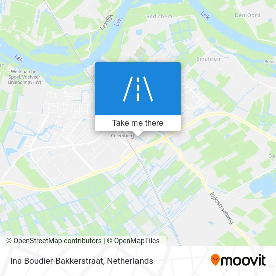 Ina Boudier-Bakkerstraat map