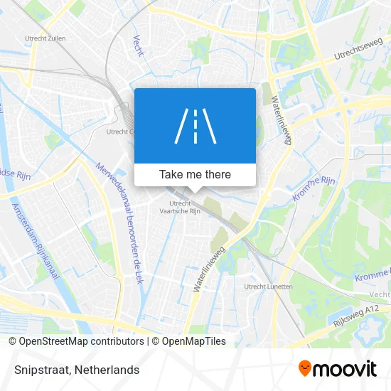 Snipstraat map