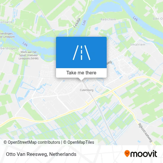 Otto Van Reesweg map