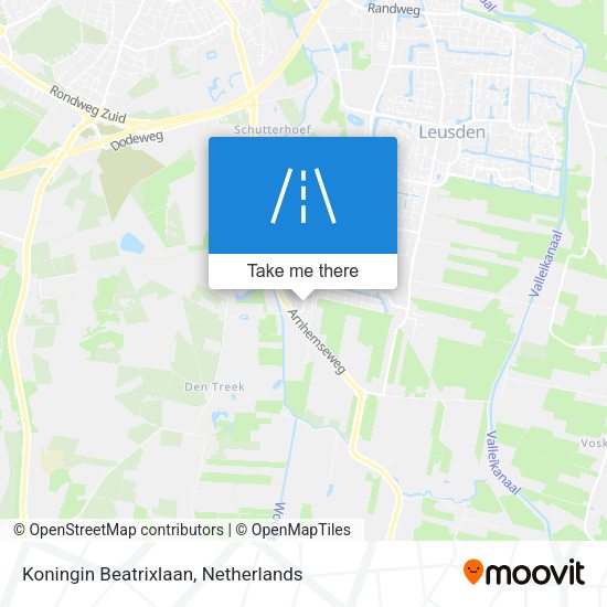Koningin Beatrixlaan map