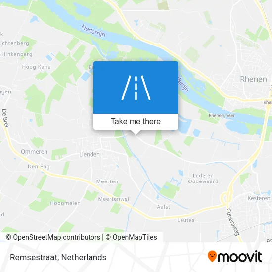Remsestraat map