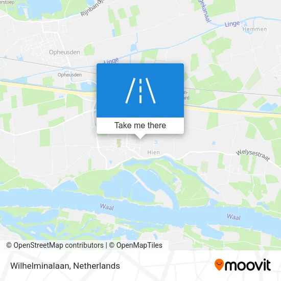 Wilhelminalaan map