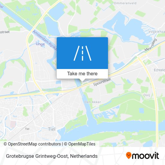 Grotebrugse Grintweg-Oost map