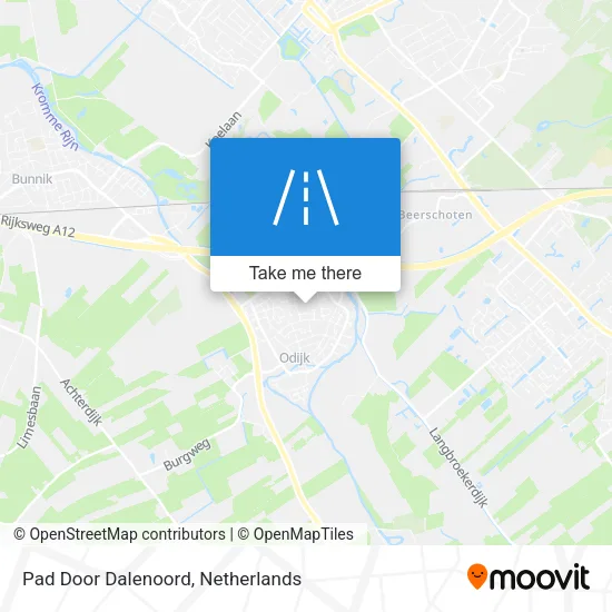 Pad Door Dalenoord map