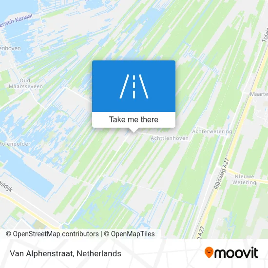 Van Alphenstraat map