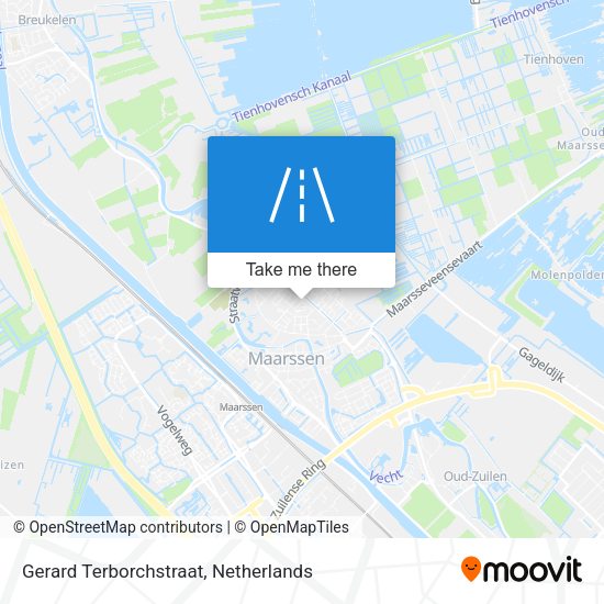 Gerard Terborchstraat map