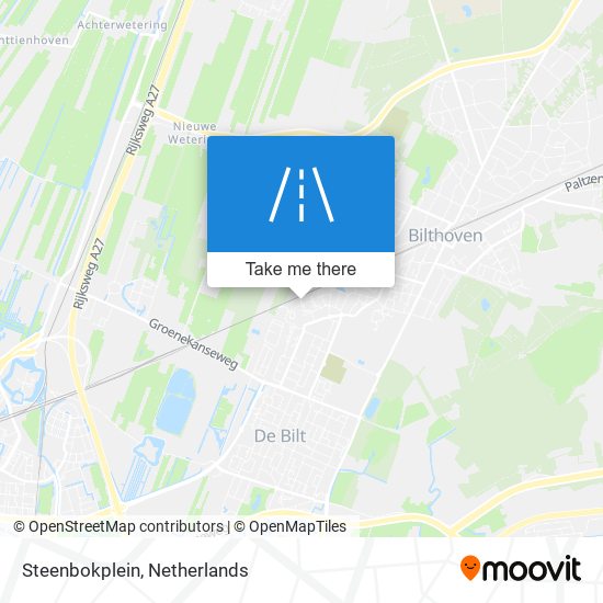 Steenbokplein map