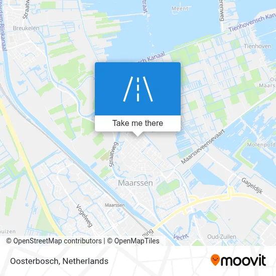 Oosterbosch map