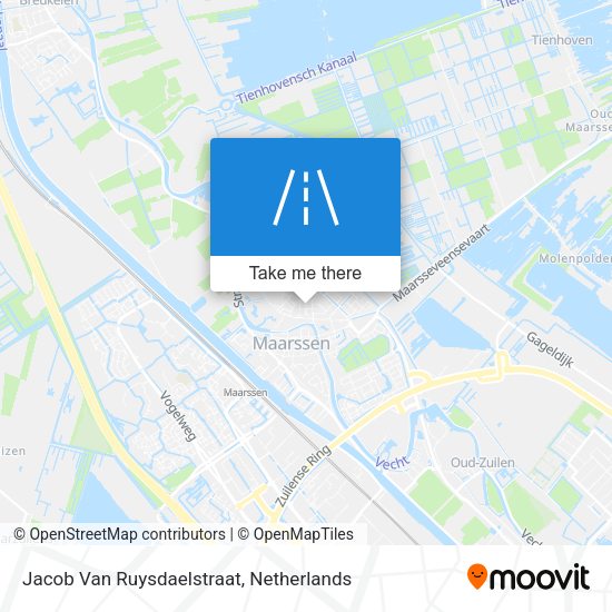 Jacob Van Ruysdaelstraat map