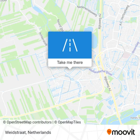 Weidstraat map