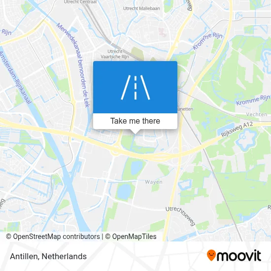 Antillen map