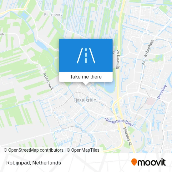 Robijnpad map