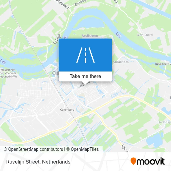 Ravelijnstraat map