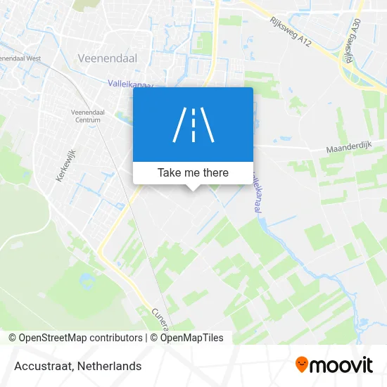 Accustraat map