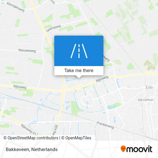 Bakkeveen map