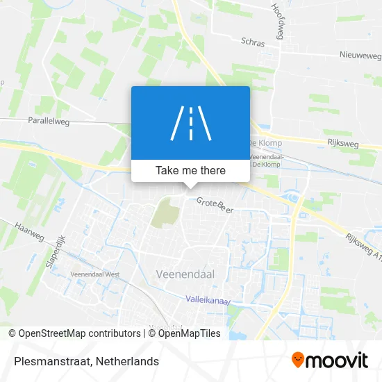 Plesmanstraat map