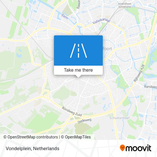 Vondelplein map