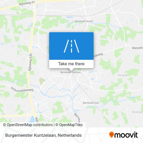 Burgemeester Kuntzelaan map