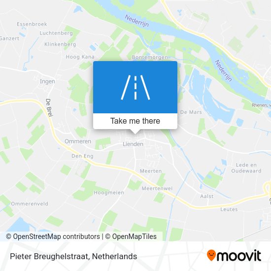 Pieter Breughelstraat map