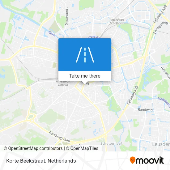 Korte Beekstraat map