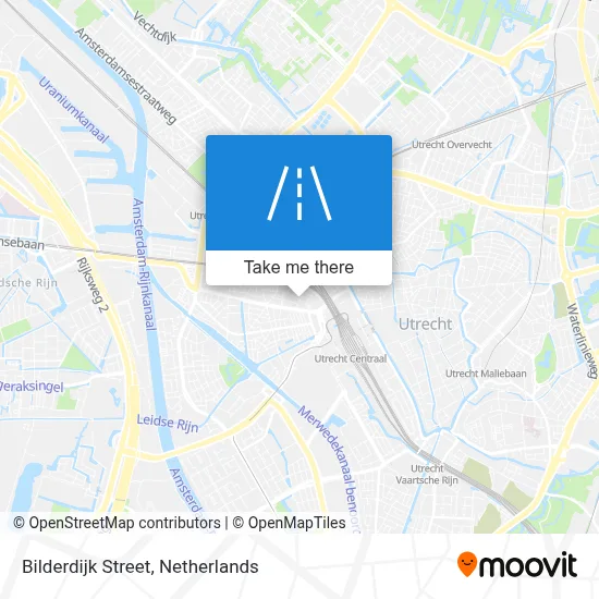 Bilderdijkstraat map