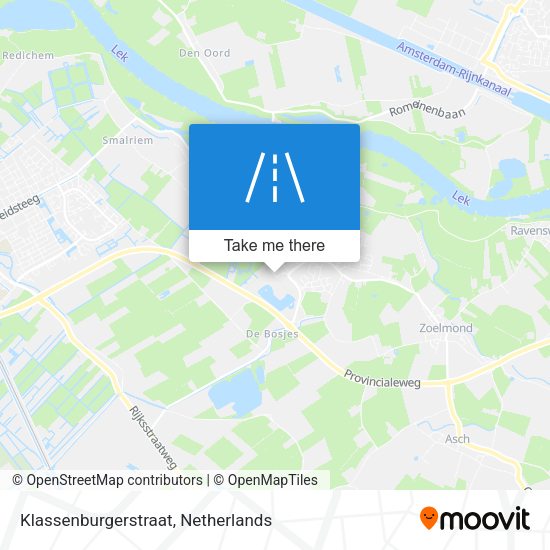 Klassenburgerstraat map