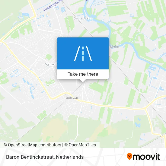 Baron Bentinckstraat map