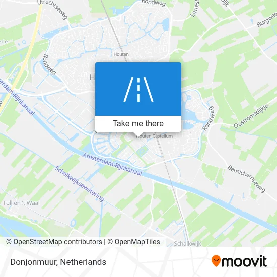 Donjonmuur map