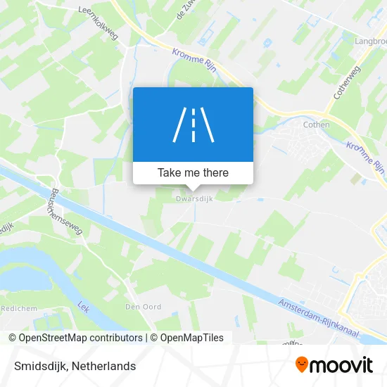 Smidsdijk map