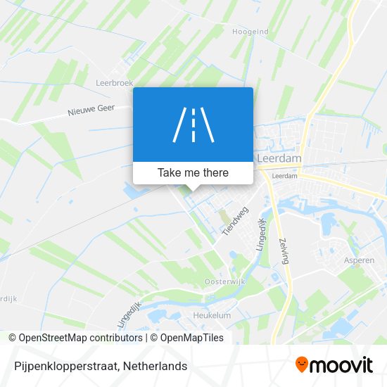 Pijpenklopperstraat map