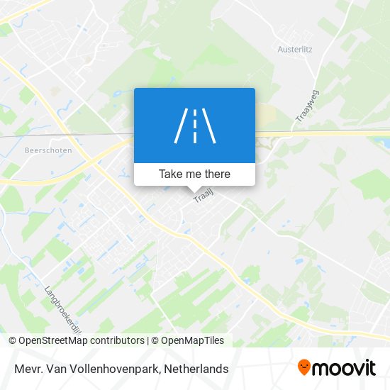 Mevr. Van Vollenhovenpark map