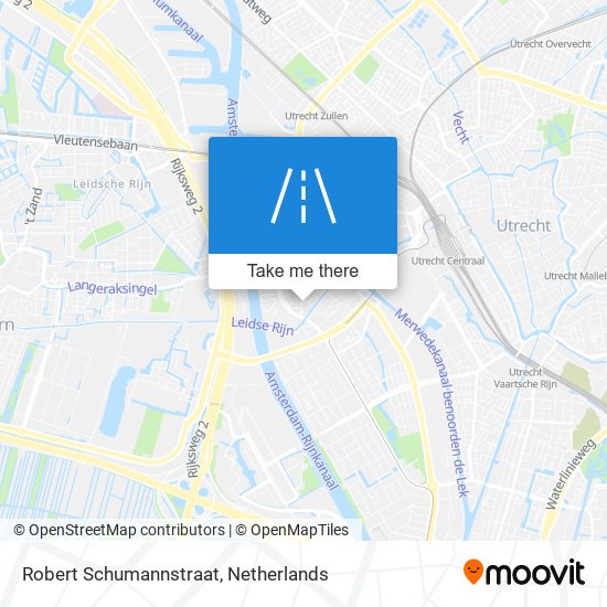 Robert Schumannstraat map