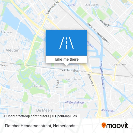 Fletcher Hendersonstraat map