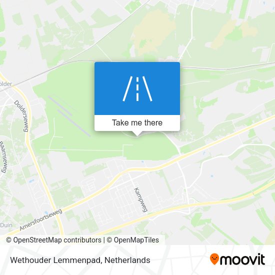 Wethouder Lemmenpad map