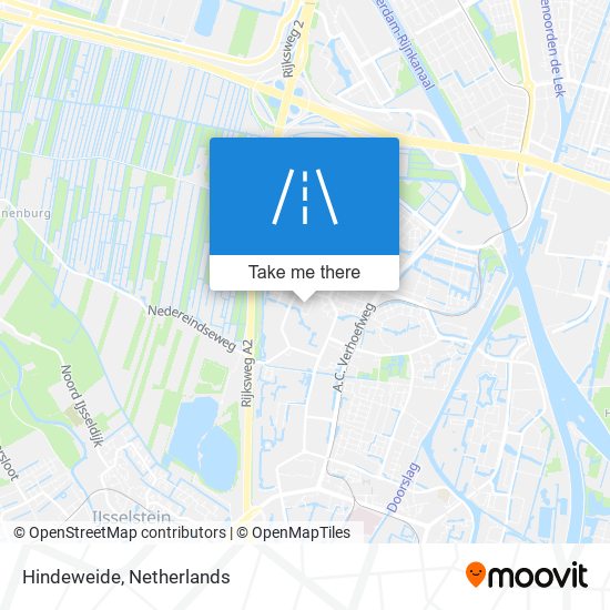 Hindeweide map