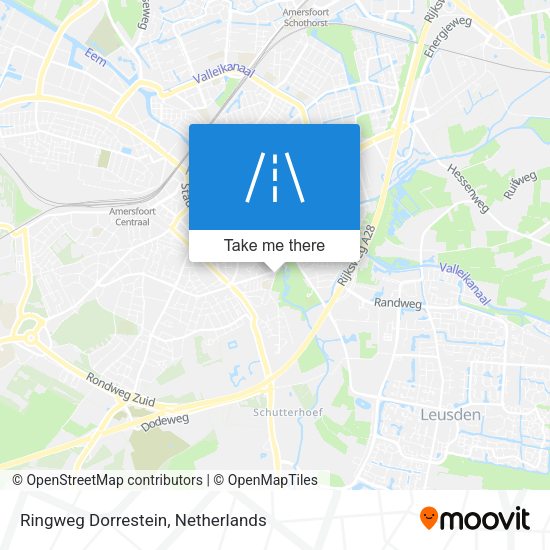 Ringweg Dorrestein map