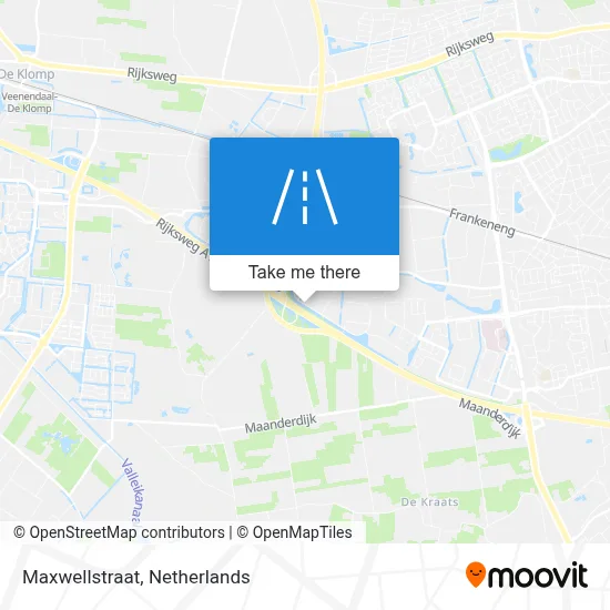 Maxwellstraat map