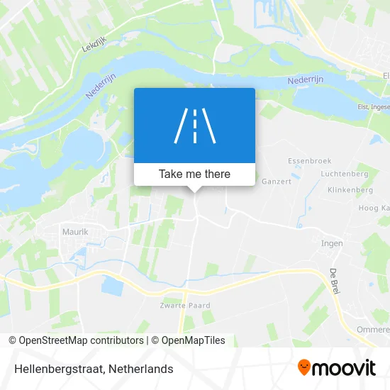 Hellenbergstraat map