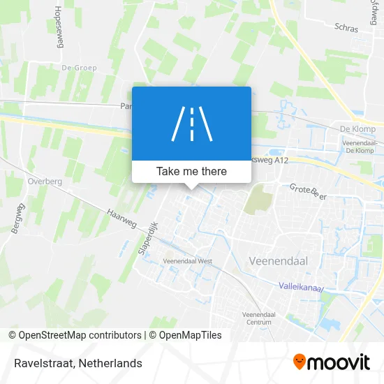 Ravelstraat map