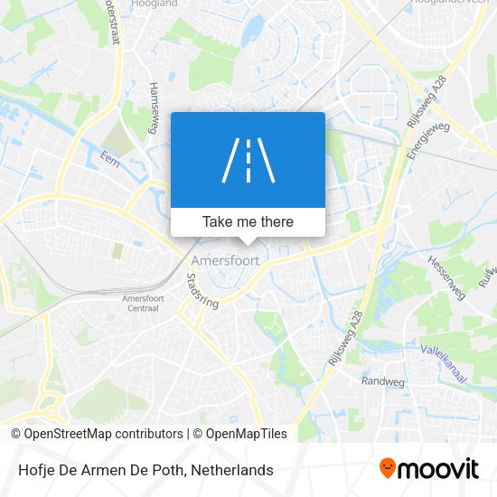Hofje De Armen De Poth map