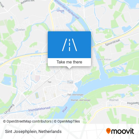 Sint Josephplein map