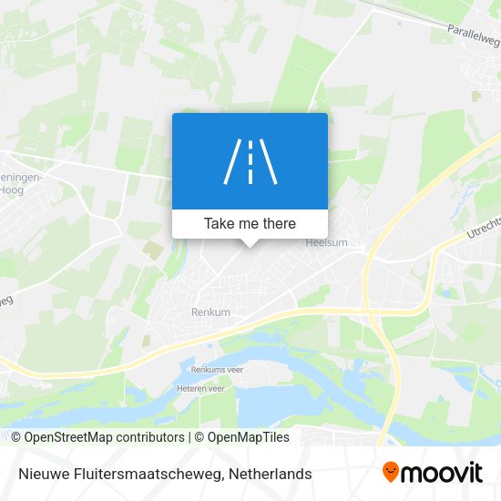 Nieuwe Fluitersmaatscheweg map